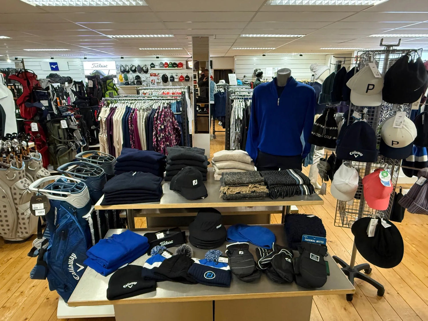 Heerlijk warme golfkleding